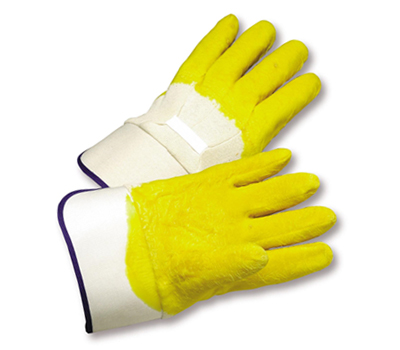 Rubber Palm-Coated Gloves